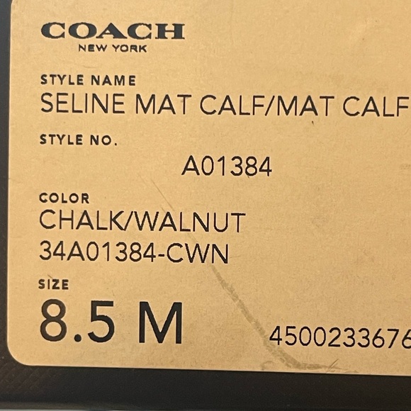 COACH Seline Mat Calf - Picture 7 of 7